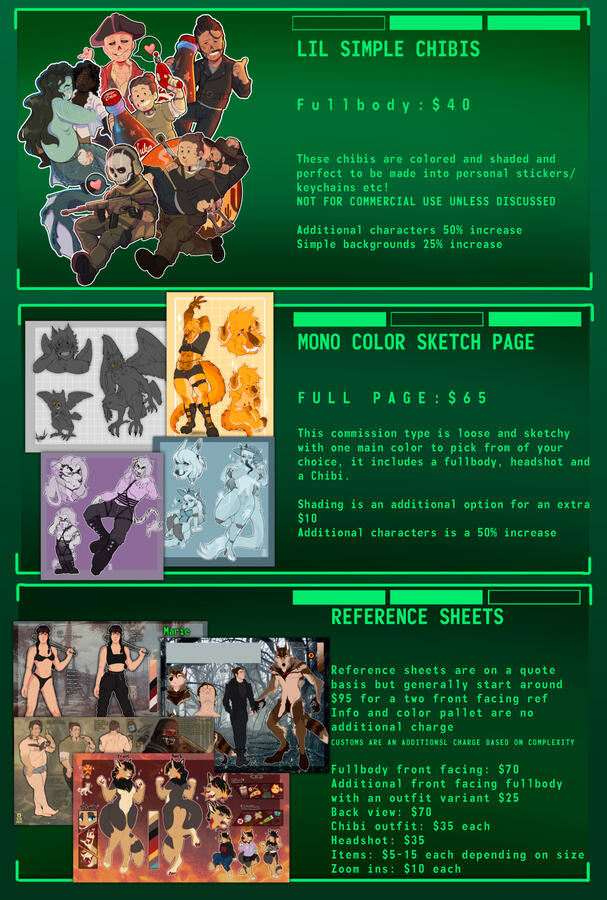 || Commission Types 2 ||